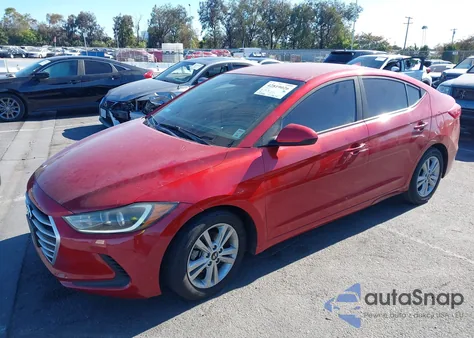 2018 Hyundai Elantra Sel z USA, uszkodzony, nr VIN 5NPD84LF8JH251466